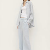 Assembly Label Everyday Womens Linen Long Sleeve Shirt | Cloud (PRE-ORDER)