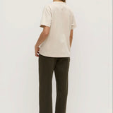 Assembly Label Womens Atelier Logo Tee | Tapioca (PRE-ORDER)