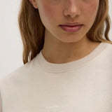 Assembly Label Womens Atelier Logo Tee | Tapioca (PRE-ORDER)