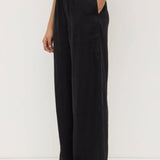 Assembly Label Everyday Linen Pant | Black (PRE-ORDER)