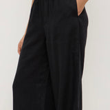 Assembly Label Everyday Linen Pant | Black (PRE-ORDER)