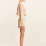 Shona Joy Everly Long Sleeve Top | Macadamia