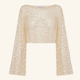 Shona Joy Everly Long Sleeve Top | Macadamia
