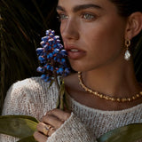 Amber Sceats Peony Earrings