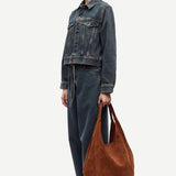 Samsoe Samsoe Saharper Jeans Belt | Burnt Oak