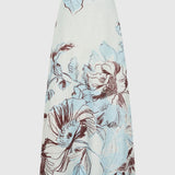 Morrison Mae Linen Strapless Dress | Sky