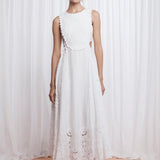 LOVAAN Amelia Dress | White