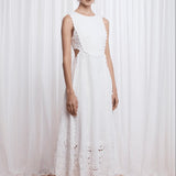 LOVAAN Amelia Dress | White
