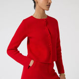 ONTE Aldara Cardigan | Red