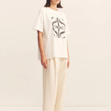 Shona Joy Memento T Shirt | Ivory