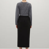 A Emery The Ernest Skirt | Black