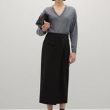 A Emery The Ernest Skirt | Black