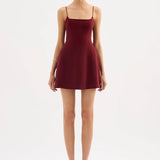 NiLS by NUDE LUCY Dilara Mini Dress | Cherry