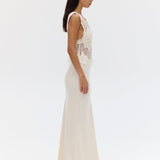 Third Form Visions Lace Floor Length Dress | Buttercream (PRE-ORDER)