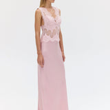 Third Form Visions Lace Floor Length Dress | Rosé (PRE-ORDER)