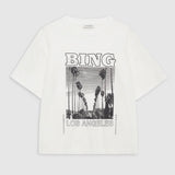 Anine Bing Louis Tee Bing Tour | Ivory (PRE-ORDER)