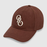 Oroton Logo Cap | Chocolate