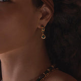 Amber Sceats Alanya Earrings | Green