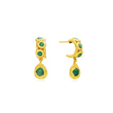 Amber Sceats Alanya Earrings | Green