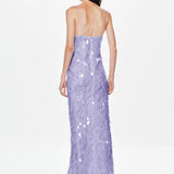 Misha Sapphire Sequin Maxi Dress | Lilac Sequin