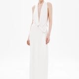 Misha The Harlow Satin Dress | Ivory