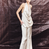 Andie Low Cowl Mini Dress