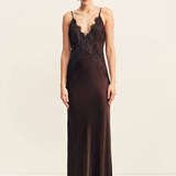 Simona Lace Slip Maxi Dress