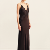 Simona Lace Slip Maxi Dress