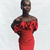 Campbell Strapless Bubble Mini Dress