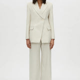 Camilla and Marc Corbett Fitted Blazer | Stone White