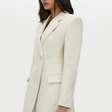 Camilla and Marc Corbett Fitted Blazer | Stone White