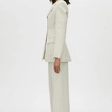Camilla and Marc Corbett Fitted Blazer | Stone White