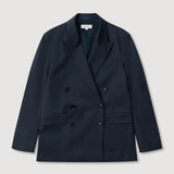 Assembly Label Ellen Double Breasted Blazer | True Navy