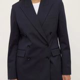 Assembly Label Ellen Double Breasted Blazer | True Navy