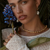 Amber Sceats Peony Earrings