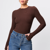 Mossman Brooklyn Top | Chocolate
