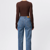 Mossman Brooklyn Top | Chocolate