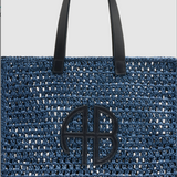 Anine Bing Large Rio Tote | Marine Blue (PRE-ORDER)