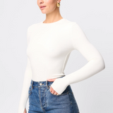 Mossman Brooklyn Top | White