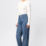 Mossman Brooklyn Top | White