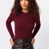Mossman Brooklyn Top | Bordeaux