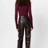 Mossman Brooklyn Top | Bordeaux