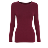 Mossman Brooklyn Top | Bordeaux