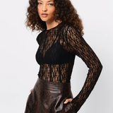 Mossman Close To You Top | Black