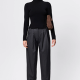 Mossman Windsor Knit Top | Black