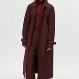 Camilla and Marc Dia Trench Coat | Burgundy