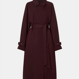 Camilla and Marc Dia Trench Coat | Burgundy
