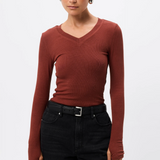 Mossman Sedona Top | Rust