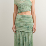 DZO Tiana Dress | Green Floral