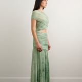 DZO Tiana Dress | Green Floral